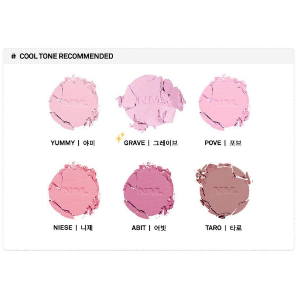 NAMING. Fluffy Powder Blush (20 Colors)