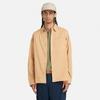 Timberland Poplin Light Wheat Size M Men's Garment-Dyed Shirt, Boot, (TB0A42J5EH31)