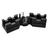 Plastic Woodworking Diagonal Junction Box Black Bevel Gauge and Mitre Box  for DIY