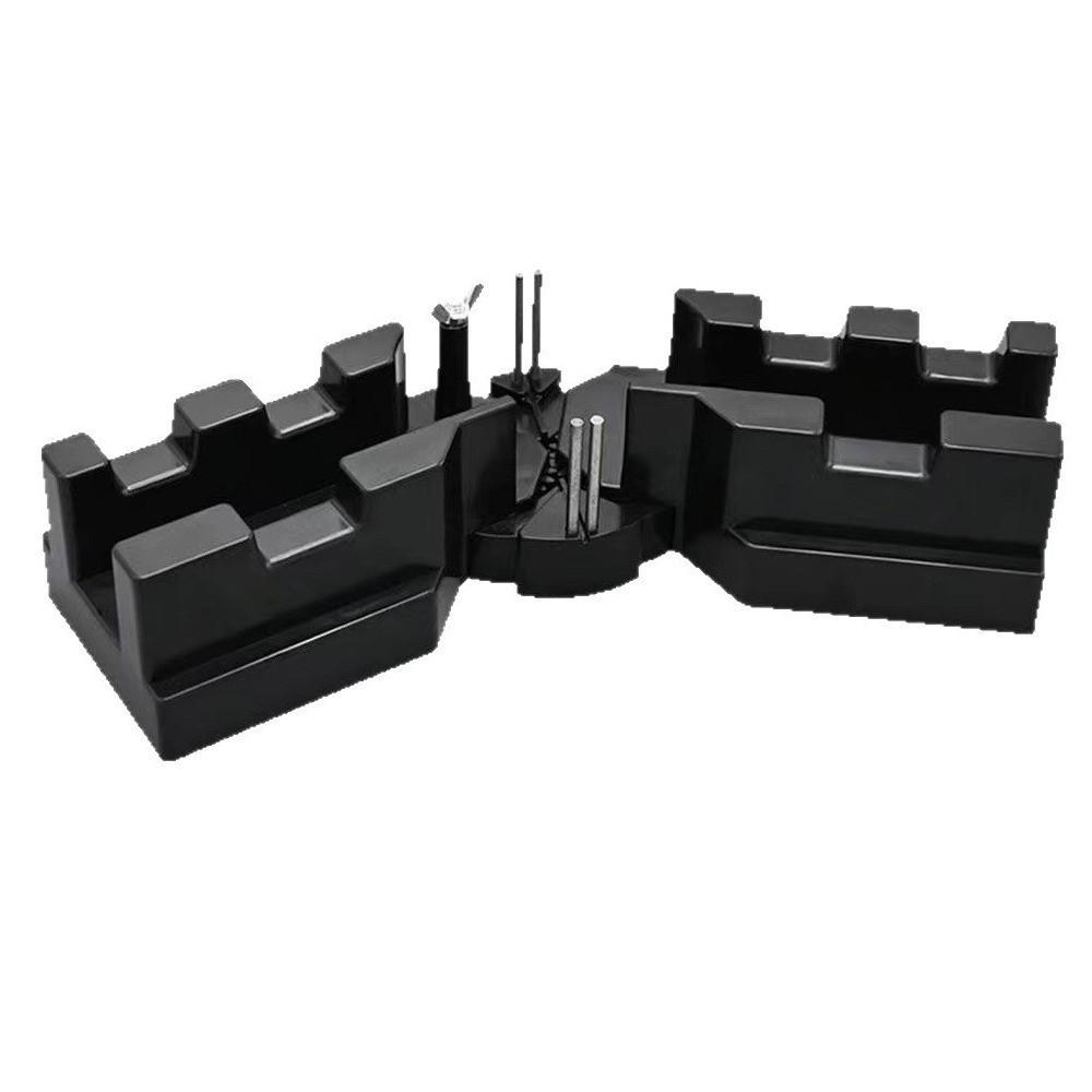Plastic Woodworking Diagonal Junction Box Black Bevel Gauge and Mitre Box  for DIY