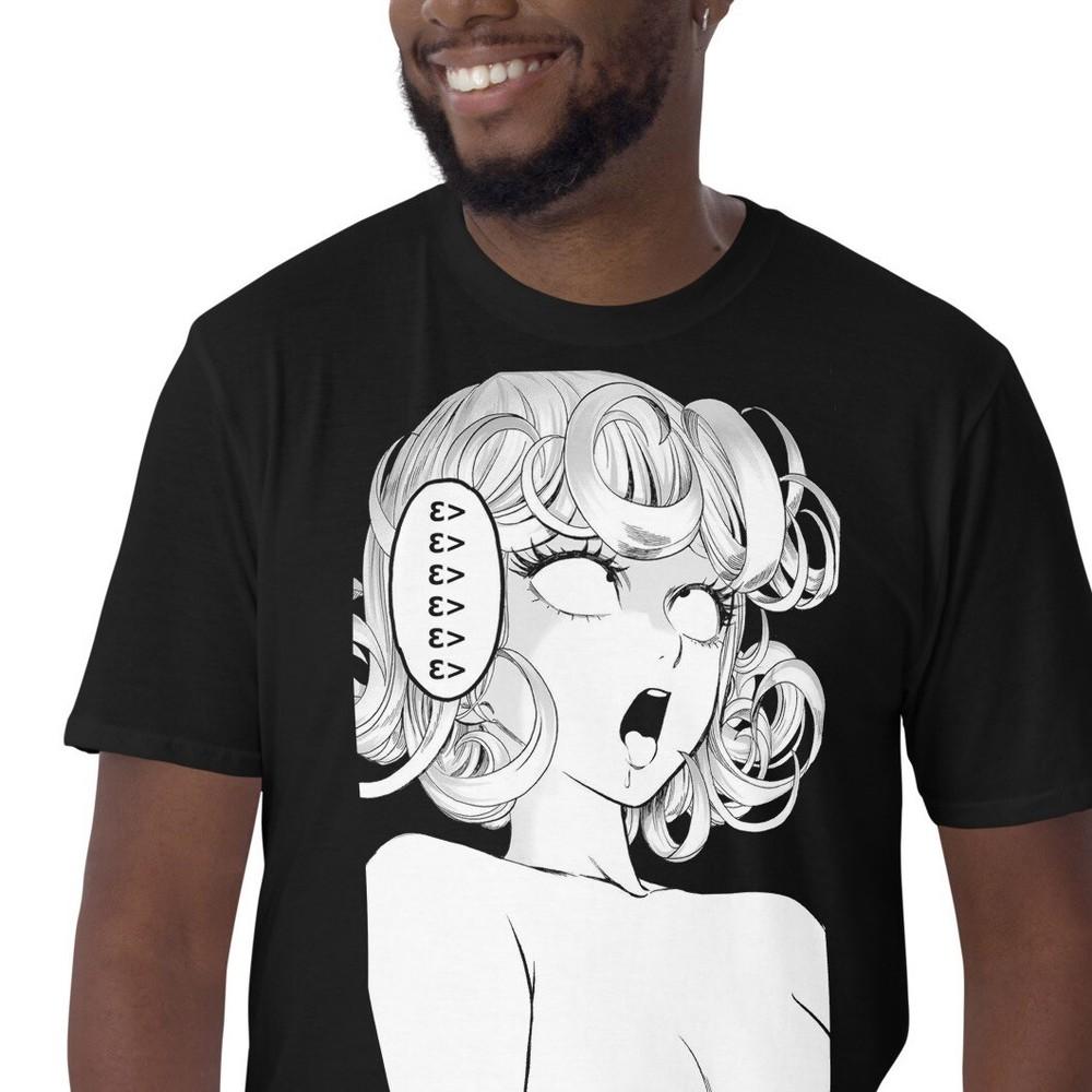 

Anime Ahegao Kawaii Harajuku Short-Sleeve Unisex T-Shirt L
