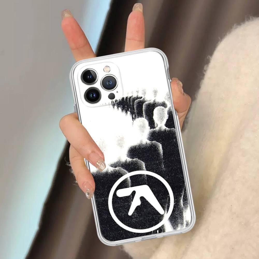 

Чехол для телефона DJ A-Aphex T-Twin для IPhone 17 16 15 14 13 12 11 Pro Max Plus Мягкий чехол Персонализированный DIY iPhone 16pro max