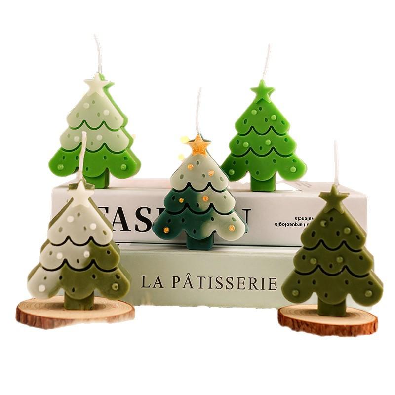 Christmas Creative Handmade Fragrance Candles Hand In Hand Gift Christmas Tree Deer Shaped Aromatherapy Candles