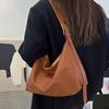 Pillow Bag PU Dumpling Bag Solid Color Shoulder Bag Elegant Pillow Crossbody Bag  Girls/Female