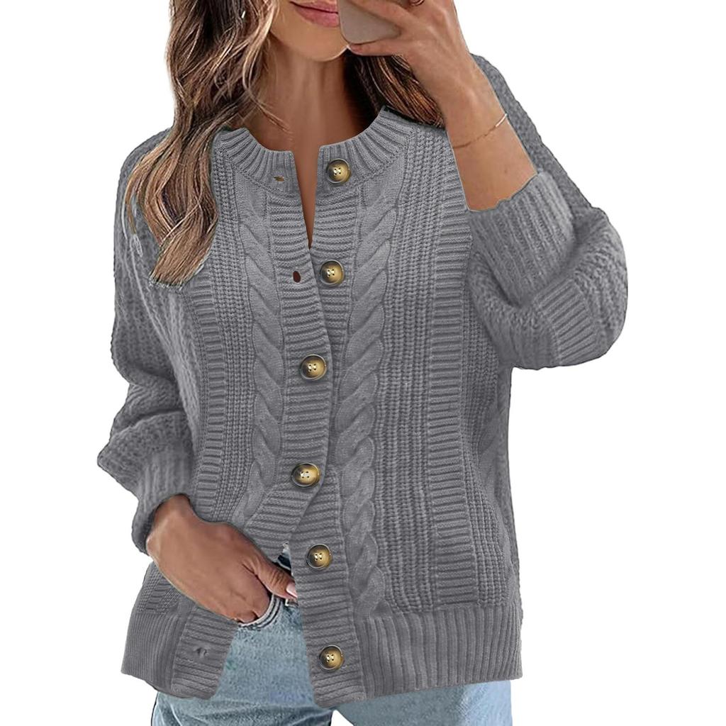 Women's Fashionable Oversized Long-Line -Colour Fleece-Lined Long-Sleeved Coat