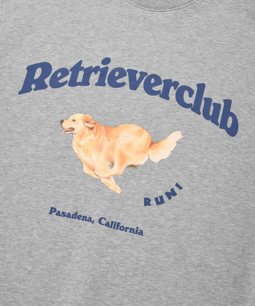 RETRIEVER CLUB Running Retriever Crewneck [Gray]