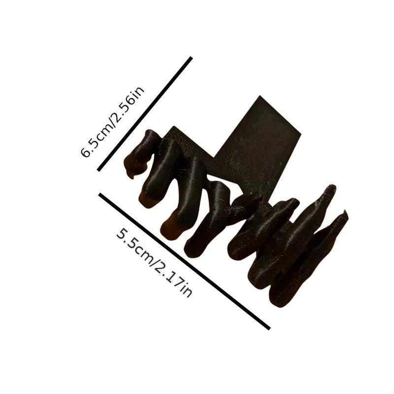 The Black Demon Claw Bookmark - A Creative Bookmark Suitable for Quirky Personalities, Creating A Bizarre Atmosphere. A Perfect Choice for Halloween