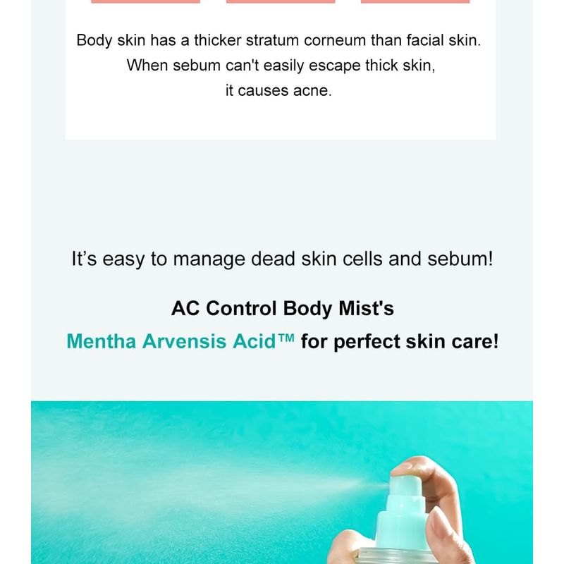 Derma: B - AC Control Body Mist