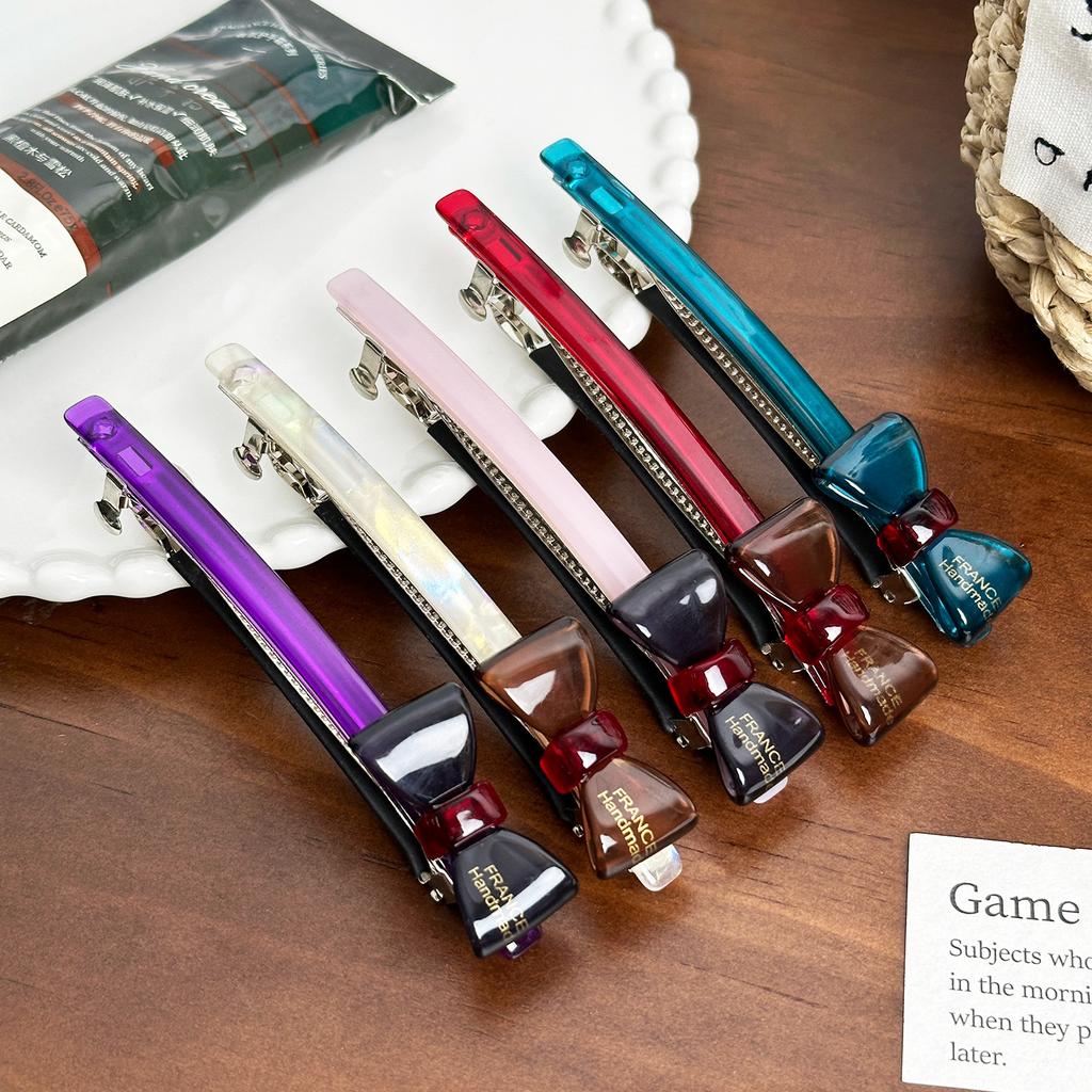 Trendsetting Korean Style Butterfly Bow Hair Clip Ideal For Commuting And Casual Wear