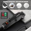 HYN-222 Professional Hair Clippers 5V1A Rechargeable Hair Trimmer Stainless Steel Blade Black Washable Head For Men Styling Tool