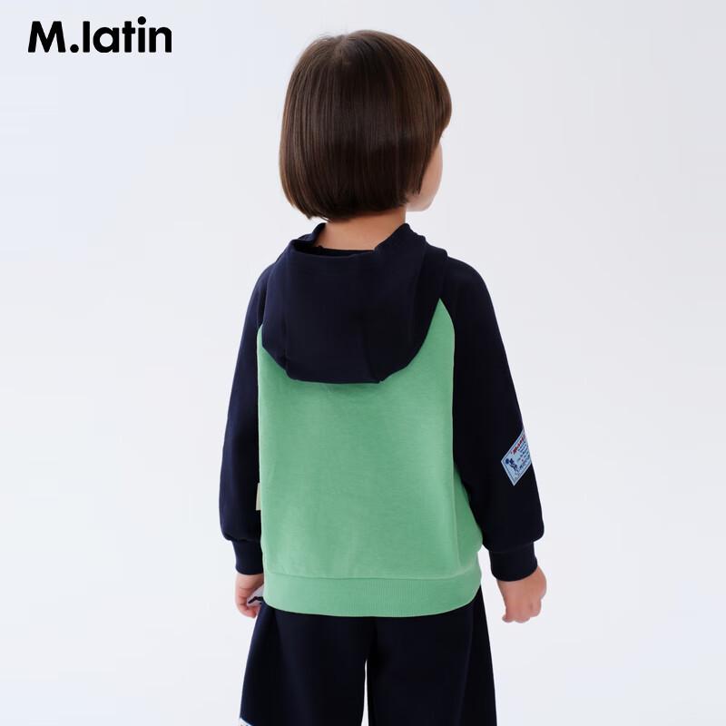 

M.Latin Girls Retro Poster Raglan Crewneck Sweatshirt 90cm