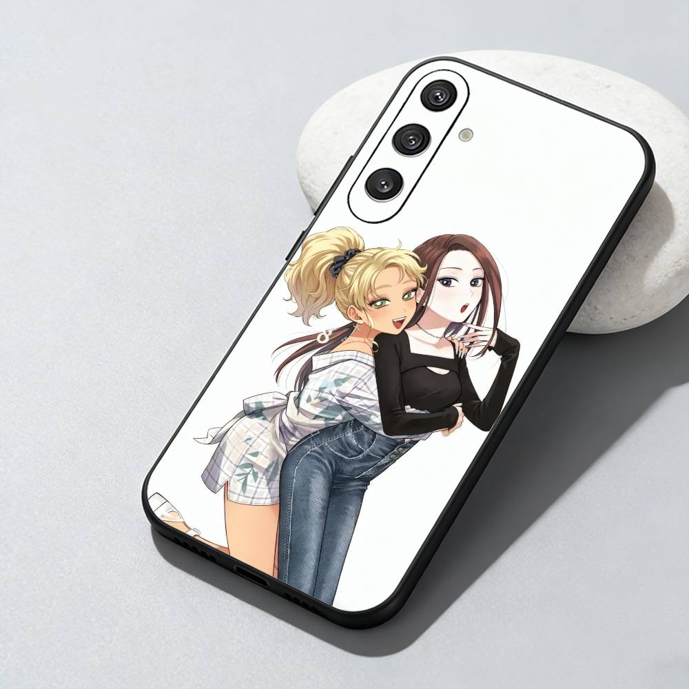Anime O-Otaku ni Y-Yasashii Gal Wa Inai Phone Case For Samsung Galaxy A73,A72,A71,A70,A52,A51 Others Soft Black Cover