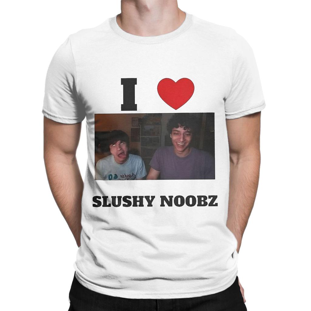 Streetwear T-Shirt Summer Slushynoobz Hip Hop T-Shirts Funny Cotton Tee Shirt for Male Awesome Plus Size 6XL Short Sleeve Tops
