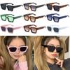 Unisex UV400 Ins Popular Eyewear Green Sun Glasses Small Square Sunglasses Shades