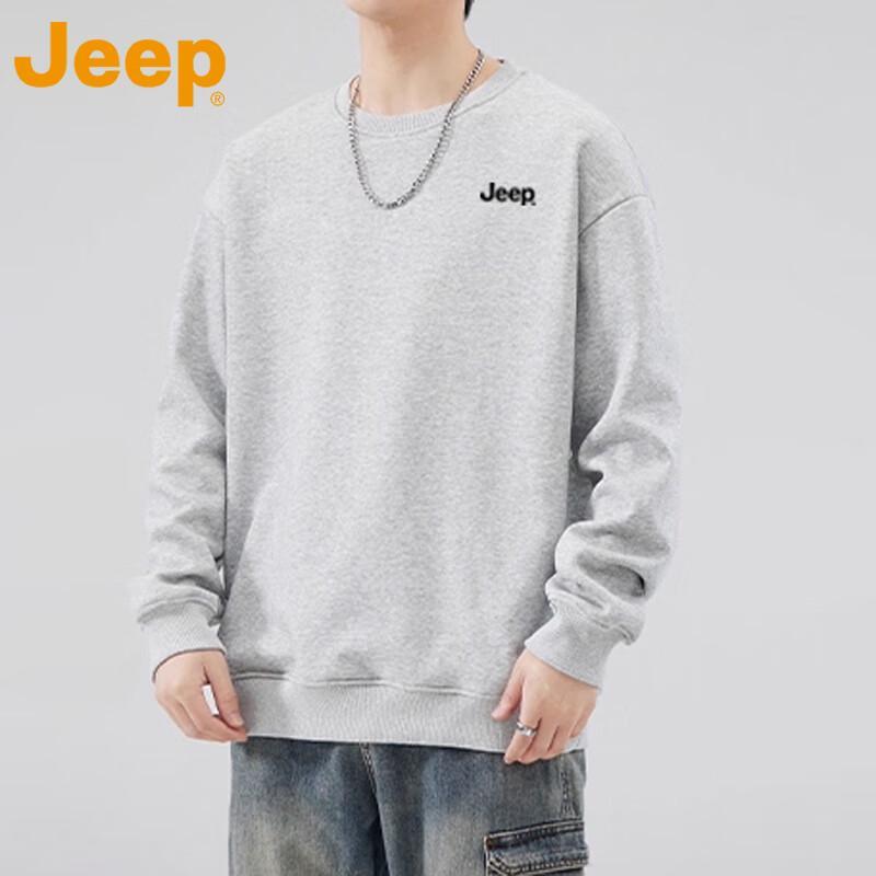 JEEP Men's Heavyweight Crewneck Sweatshirt