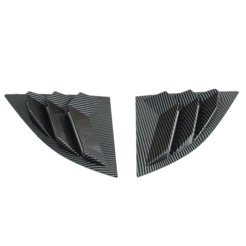 For Toyota Supra A90 A91 2024 2025 Car Rear Window Louver Shutter Cover Side Vent Trim Windshield Cover