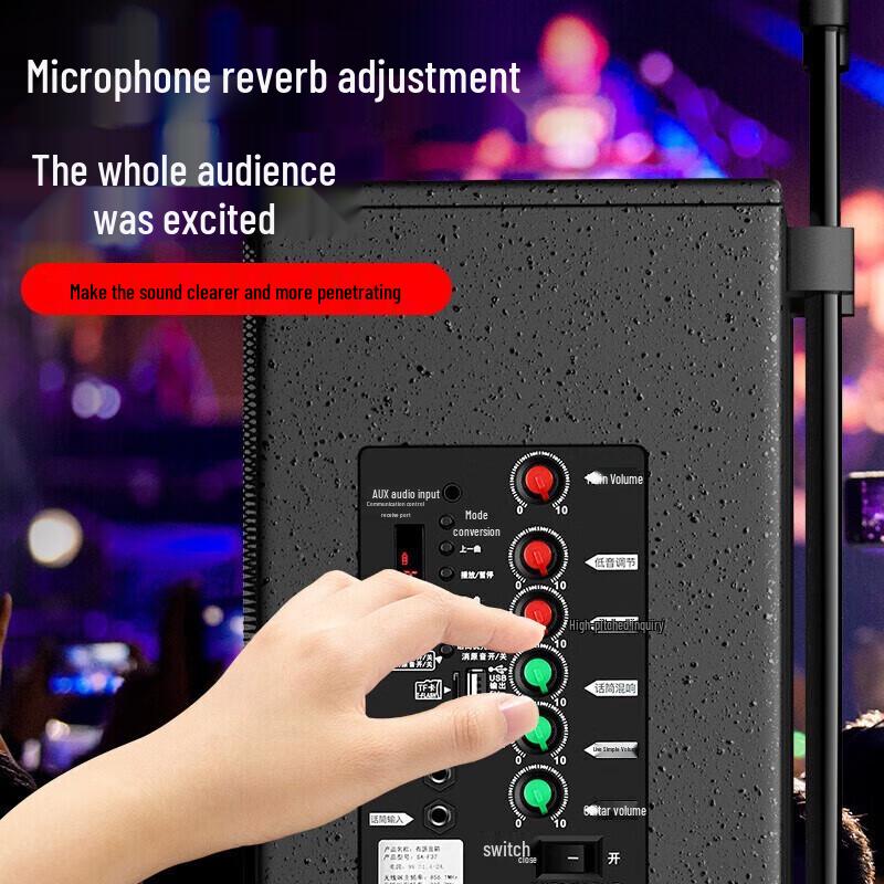 Soaiy SA-T5 15-inch Outdoor Karaoke Speaker