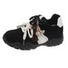 [Su Yinyin] New color~ 8cm inner height increase crescent thick-soled mandarin duck shoelaces sports and leisure shoes women's training shoes