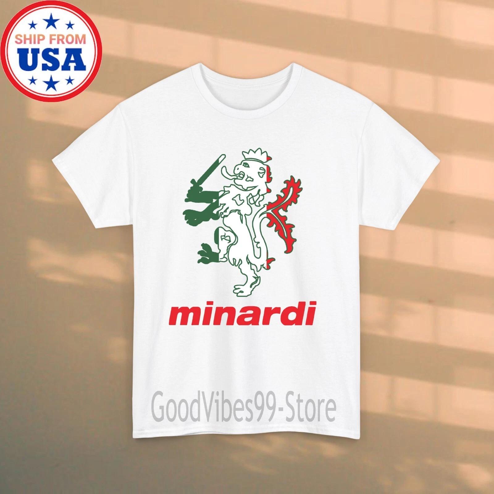 Minardi Racing Car Men s White Size S-5XL M