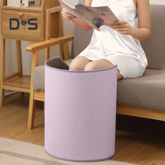 Under Desk Foot Warmer Portable Personal Space Heater Fully Enclosed Heating Quiet Leg Warmer for Winter Office Home Use