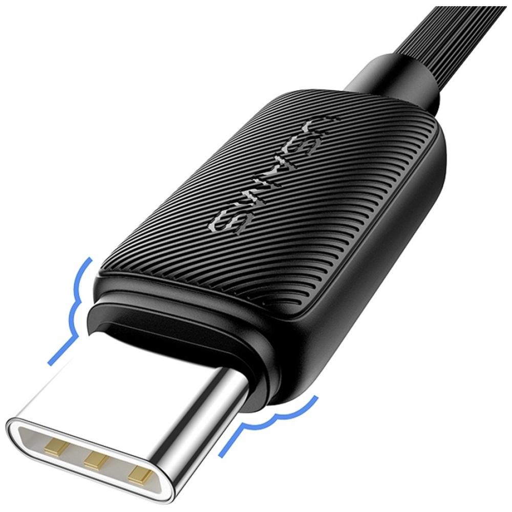 Kabel USAMS KY Series US-SJ691 60W USB-C do USB-C 1m czarny