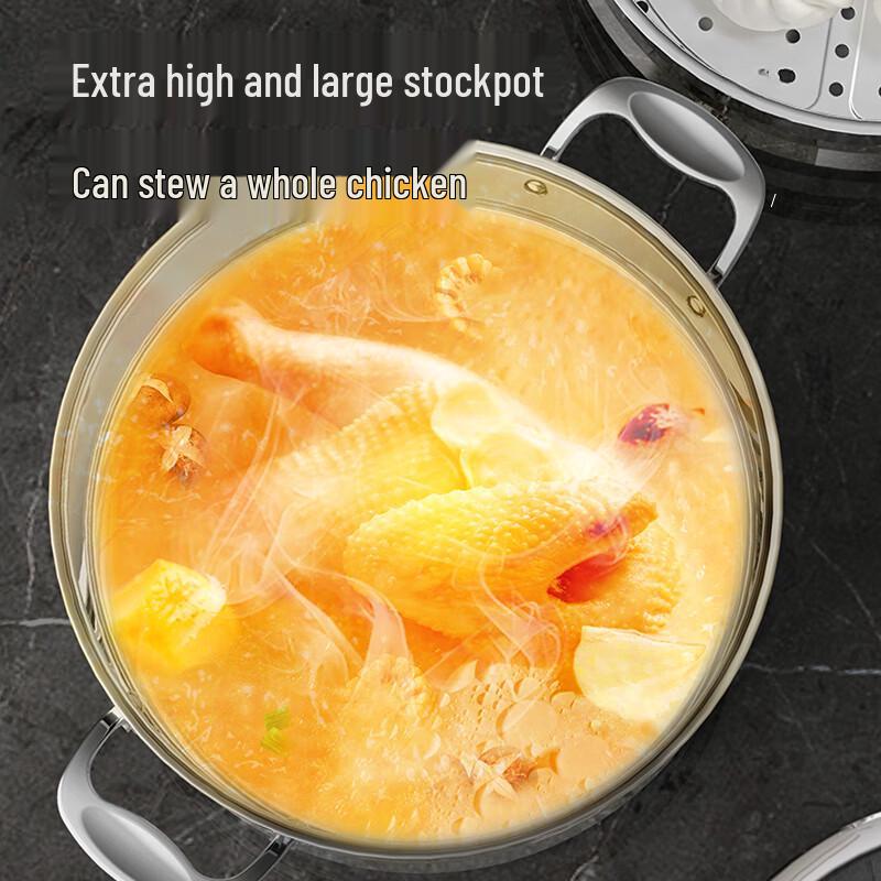 Sule 316 Stainless Steel Large Capacity Steamer Pot