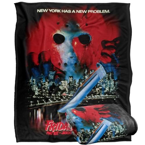 Friday The 13th Part VIII Poster Blanket