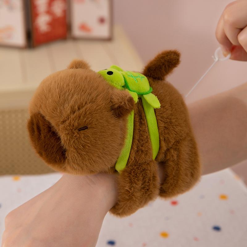 Capibara Capybara Puppe Armband Puppe Plüschtier Mädchenpuppe Kinder Handgelenk Kleiner Anhänger