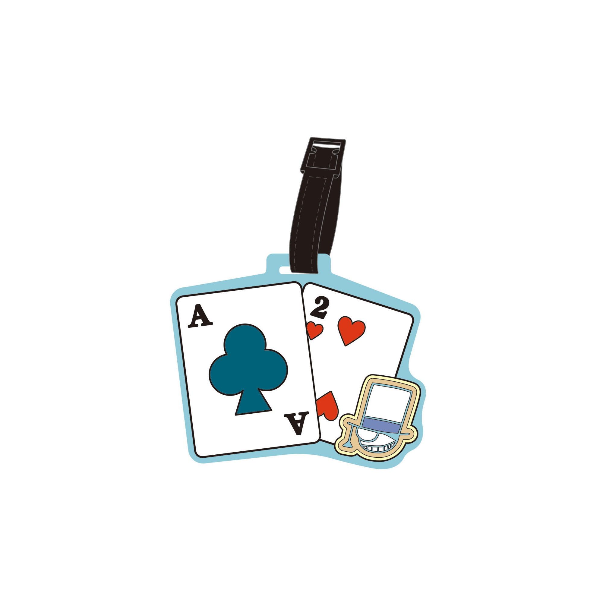 

Toshin Pack Detective Conan Luggage Tag (Kid Trump) CO-LT002