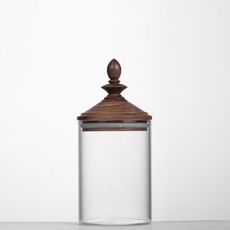 

TLXT Vintage Japanese High Borosilicate Glass Storage Jar
