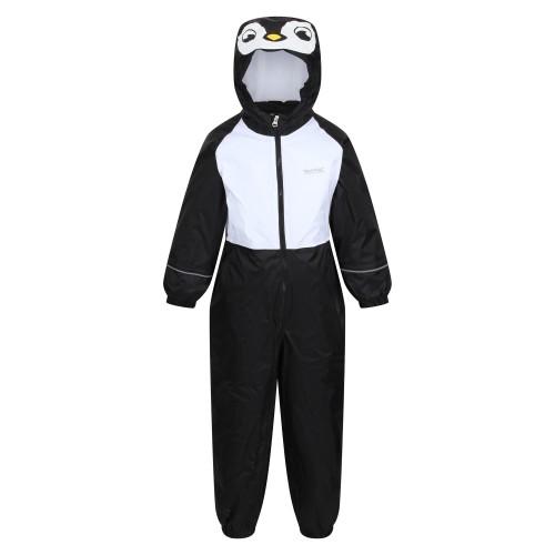 Regatta Childrens/Kids Mudplay III Penguin Waterproof Puddle Suit