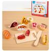Children's Toys, Wooden Imitation, Vegetable and Fruit Cutting Set, Baby Kitchen, Educational Early Education, Pretend Play Toys