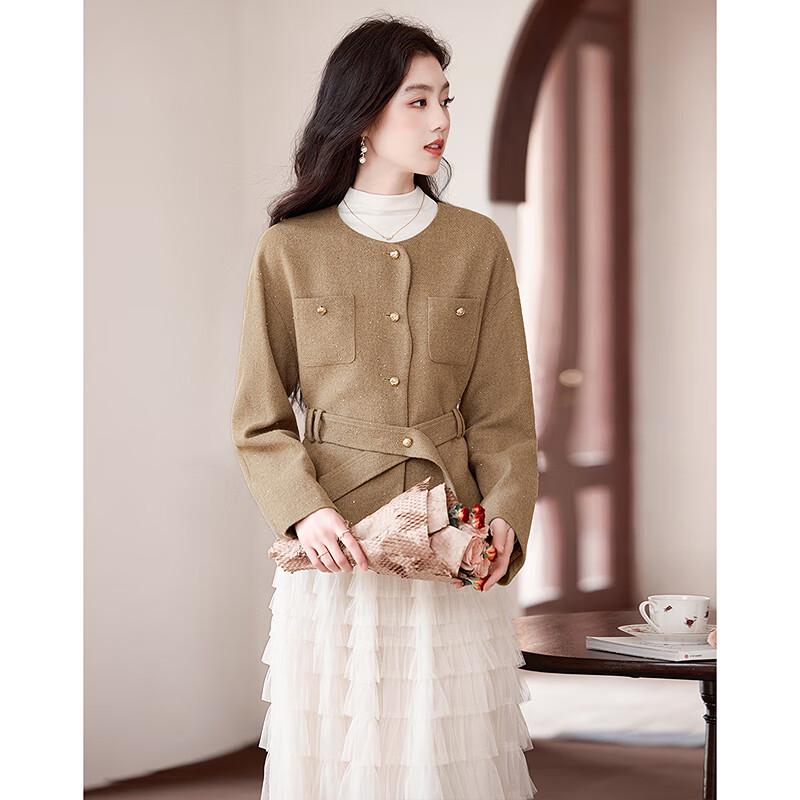 

Women s Elegant Long Sleeve Short Jacket L