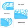 Simple Plastic Stackable Household Snack Basket Fruit Storage Baskets Bread Tray Fast Food Basket