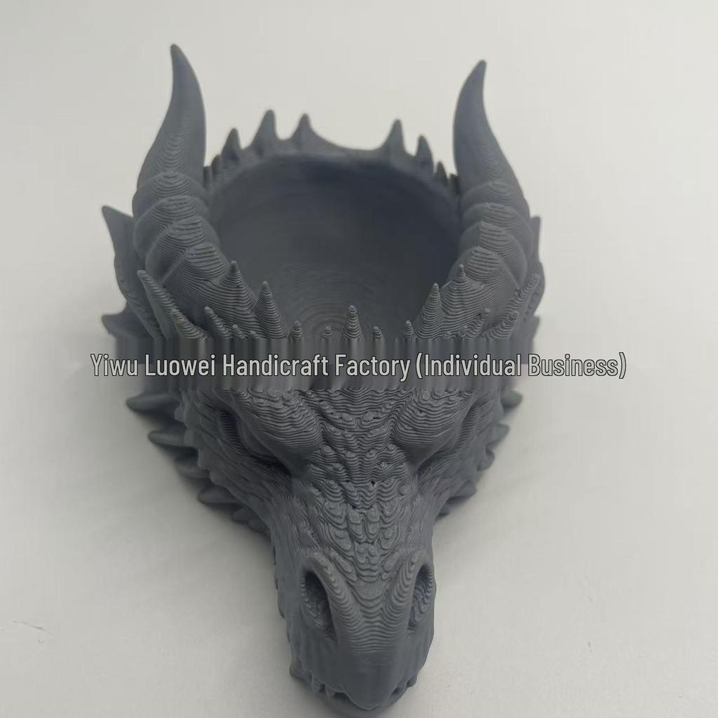 3D Printed Gothic Dark Style Faucet-Shaped Jewelry Tray for Personalized Home Decor