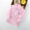 Jungen Langarm Freizeithemd für Frühling und Herbst - Neuer Stil für kleine und mittlere Kinder