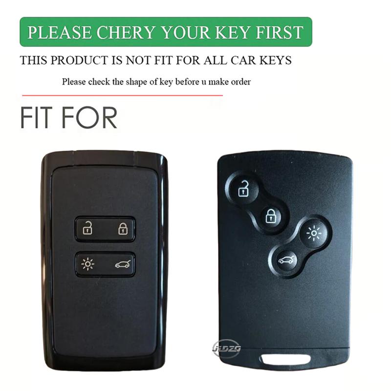 2026 Car Remote Key Case Cover For Renault Koleos Kadjar Captur Megane Talisman Espace Clio Zoe Scenic 4 Arkana Dacia Sandero