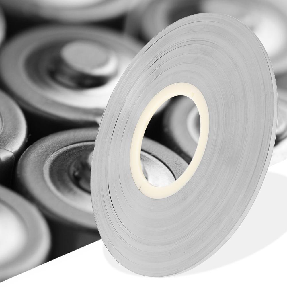 0.1mm Nickel Steel Nickel Plated Strip Tape Battery Spot Welding Tape 1KG (0.1 * 6mm)