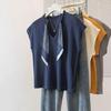 Plus Size Korean Style Patchwork Short Sleeve Women's Summer Slimming T-Shirt