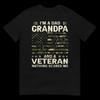 Im A Dad Grandpa And Veteran Fathers Day American Flag Tshirt