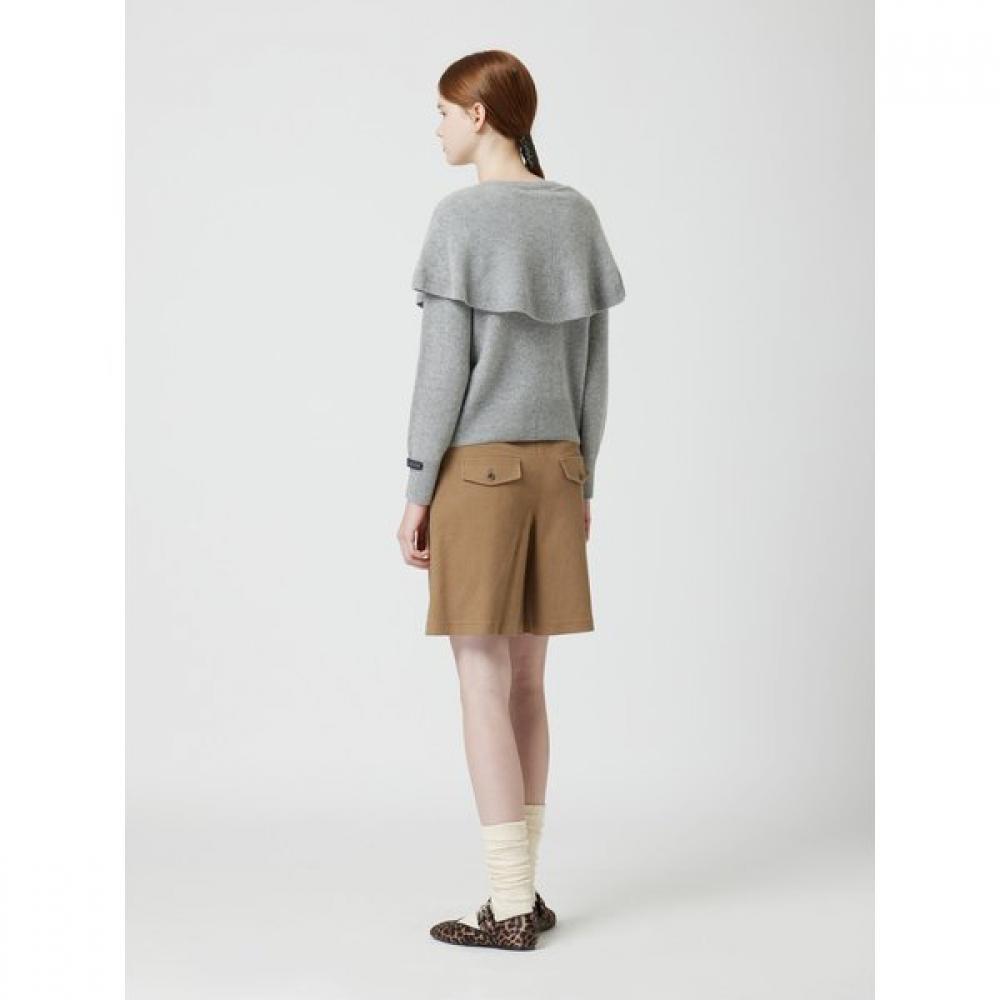 Cc Collect Cashmere Blended Cape Cardigan C254ksl144