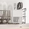 Wall-Mounted Multifunctional Draining Kitchen Utensil Storage Basket