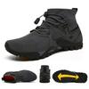 319 Men's Women's Flyknit Outdoor Shoes Mountaineering High Top Large Socks Hiking Off Road Sports