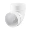 Raccord Coude 90° Plastique Ø150-150mm (323)