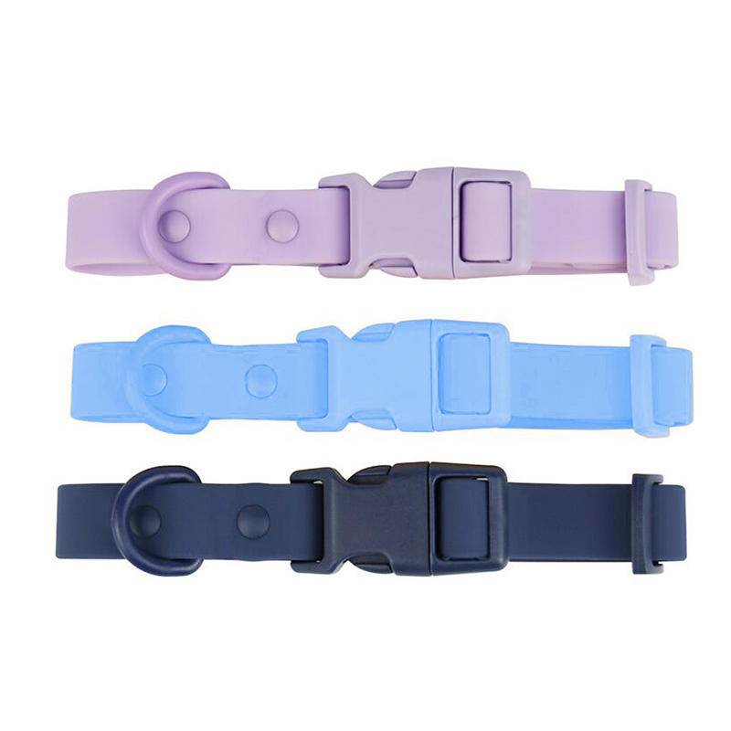 Dog Pet Collars High Quality PVC Waterproof Deodorant Resistant Dirt Easy Clean Collars Pet Products Adjustable
