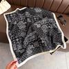 Luxury Cashew Print Female Neck Scarf Cotton Linen Feeling Women Hair Scarves Foulard Head Band Shawls Wraps Neckerchief Bandana
