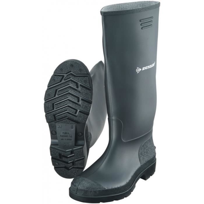 Botte de sécurité en PVC Dunlop Pricemastor - Noir - Taille 46