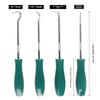4Pcs Set Professional Oil Seal Screwdrivers O-ring Seal Seal Removal Tools Gasket Remover Tools Durable Multi-Purpose Hooks
