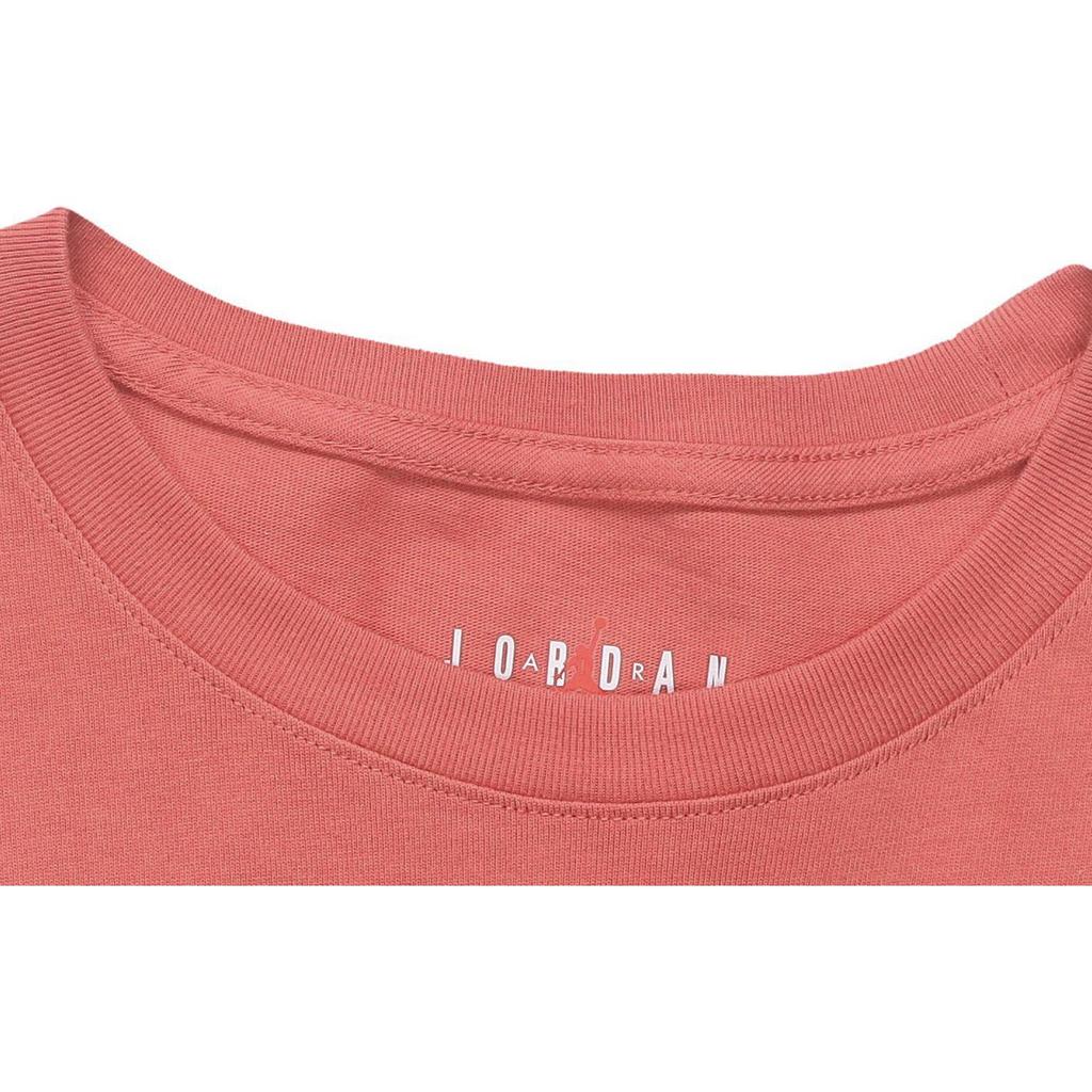 Jordan Cursive Logo Sports Short Sleeve T-Shirt Men Tops Red CD5607-605