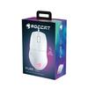 ROCCAT Gaming Mouse PURE SEL Ultra Lightweight 49g Wired White/White Optical/8K/Side Button/Mechanical Switch/Pretension/RGB/PTFE [Japanese Authorized
